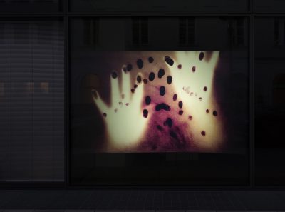 Birthe Blauth, Trapped, Außenansicht DG Kunstraum 2020, Foto: Gerald von Doris